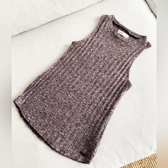 Hollister Heather Knit High Neck Top - Size S - Picture 8 of 10